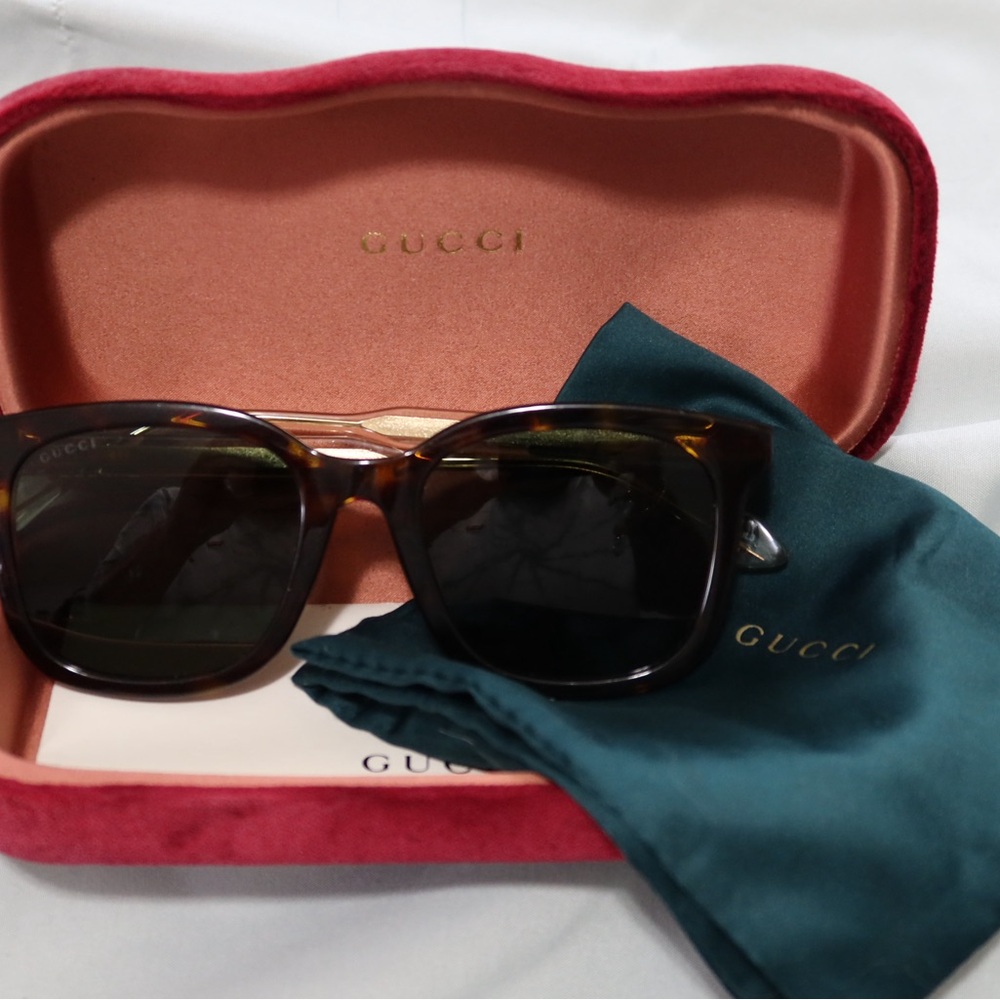 Gucci Tortoiseshell Sunglasses